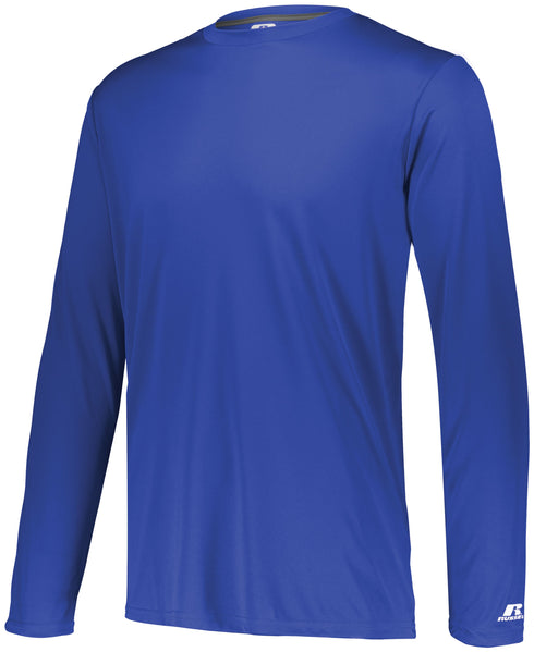 Russell Athletic Dri-Power Core Performance Long Sleeve Tee (631X2M), Color 'Royal'