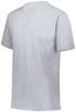 Augusta Sportswear Youth 2-Button Baseball Jersey (644-C), Color 'Ash'