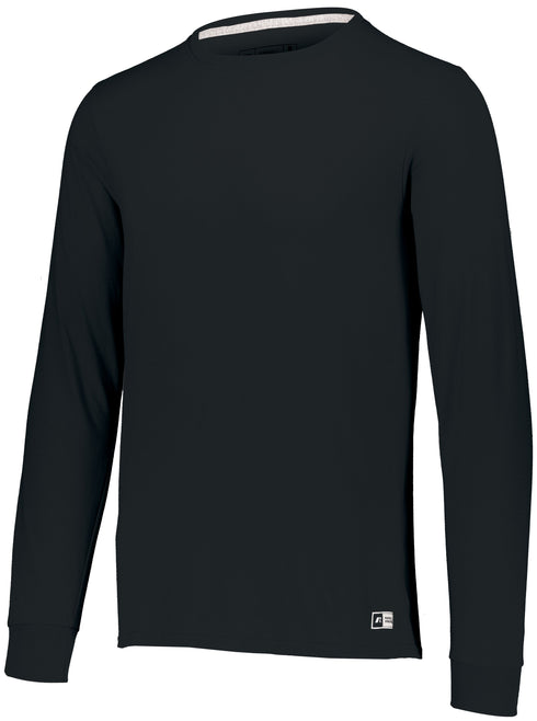 Russell Athletic Essential Long Sleeve Tee (64LTTM), Color 'Black'