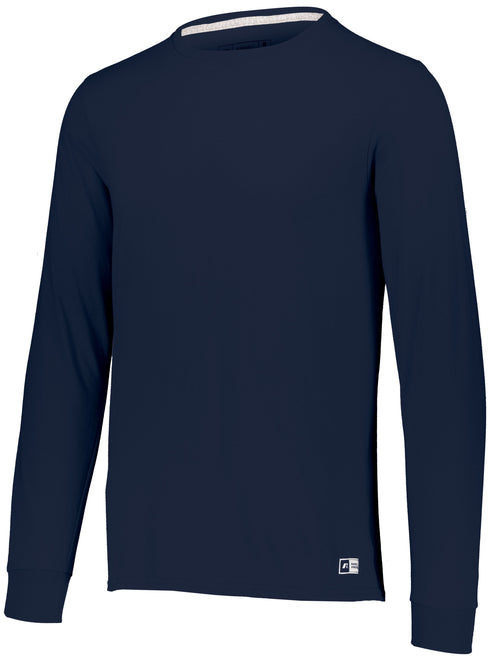 Russell Athletic Essential Long Sleeve Tee (64LTTM), Color 'Navy'