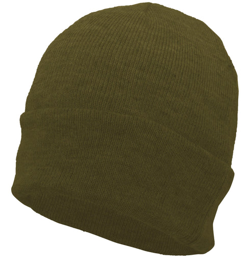 Pacific Headwear Premium Cuff Beanie (650K), Color 'Loden'