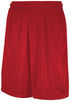 Russell Athletic Mesh Shorts With Pockets (651AFM), Color 'True Red'