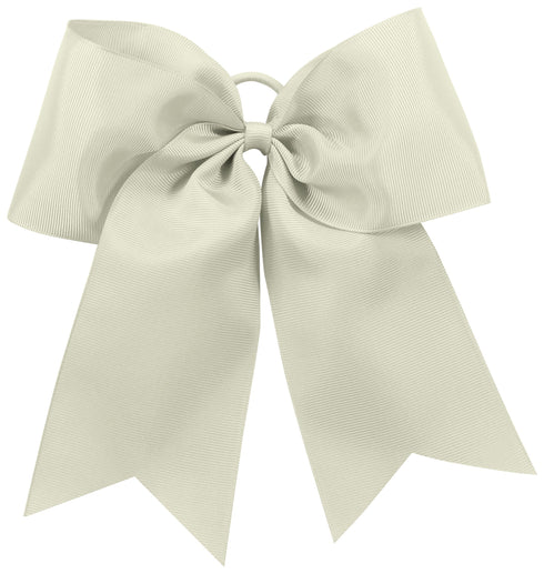 Augusta Sportswear Cheer Hair Bow (6701), Color 'Silver Grey'