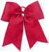 Augusta Sportswear Cheer Hair Bow (6701), Color 'Red'