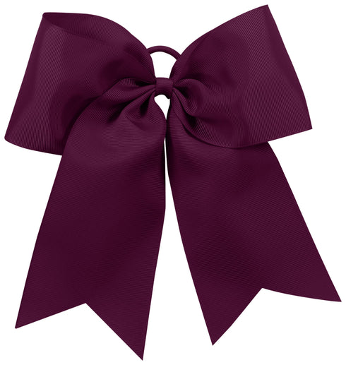 Augusta Sportswear Cheer Hair Bow (6701), Color 'Maroon'