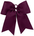 Augusta Sportswear Cheer Hair Bow (6701), Color 'Maroon'