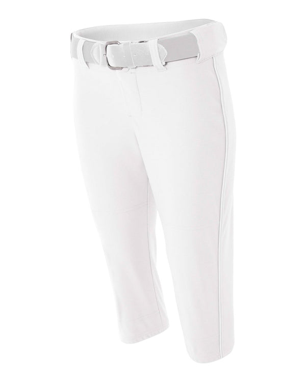 A4 Womens Softball Pant With Cording