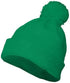 Augusta Sportswear Pom Beanie (6816), Color 'Kelly'