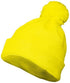 Augusta Sportswear Pom Beanie (6816), Color 'Power Yellow'