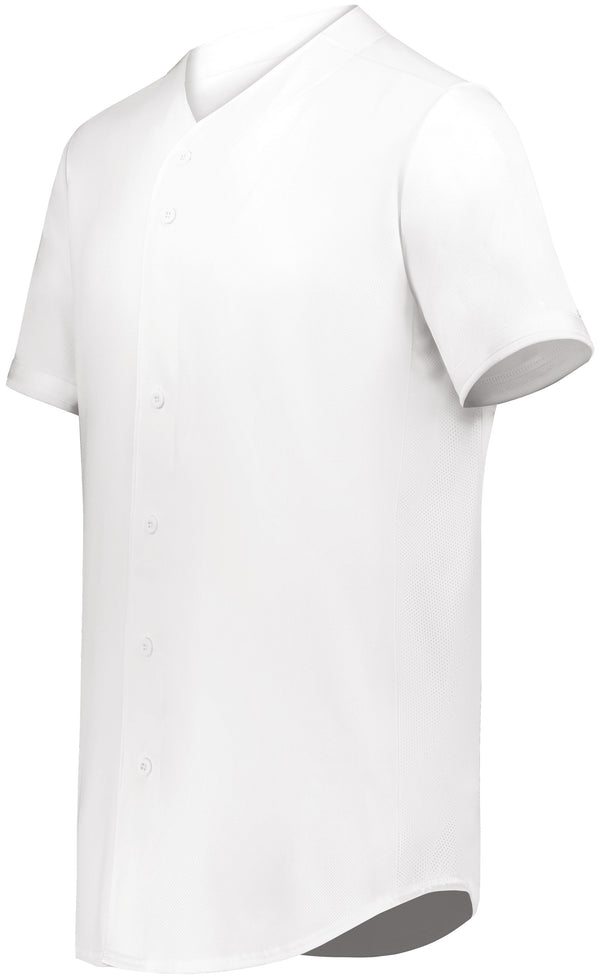 Augusta Sportswear Youth Cutter+ Full Button Baseball Jersey