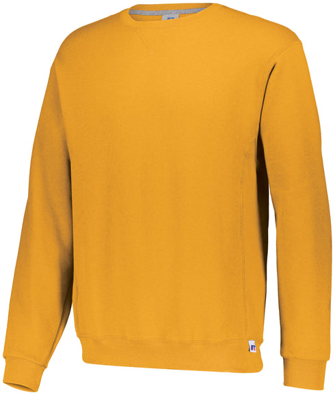 Russell Athletic Dri-Power® Fleece Crew Sweatshirt (698HBM), Color 'Gold'