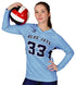 Dynamic Team Sports Ladies Custom Sublimated Volleyball Jersey Design 700-10 (V700-10)