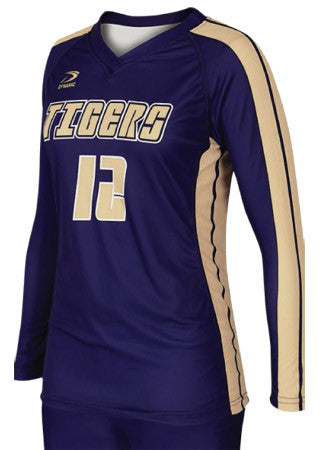 Dynamic Team Sports Ladies Custom Sublimated Volleyball Jersey Design 700-2 (V700-2)