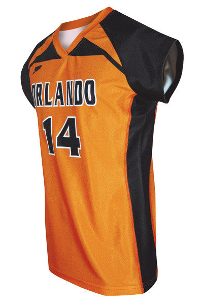 Dynamic Team Sports Ladies Custom Sublimated Volleyball Jersey Design 700-7 (V700-7)