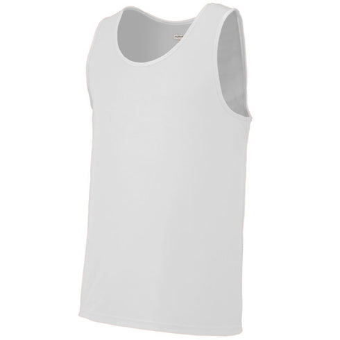 Augusta Sportswear Youth Training Tank (704), Color 'White'