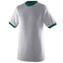 Augusta Sportswear Youth-Ringer T-Shirt (711), Color 'Athletic HeatherDark Green'