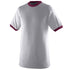 Augusta Sportswear Youth-Ringer T-Shirt (711), Color 'Athletic HeatherMaroon'