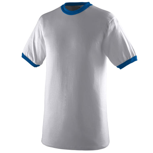Augusta Sportswear Youth-Ringer T-Shirt (711), Color 'Athletic Heather/Royal'