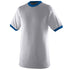 Augusta Sportswear Youth-Ringer T-Shirt (711), Color 'Athletic Heather/Royal'