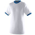 Augusta Sportswear Youth-Ringer T-Shirt (711), Color 'White/Royal'