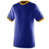 Augusta Sportswear Youth-Ringer T-Shirt (711), Color 'Purple/Gold'