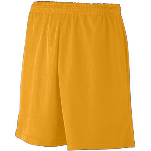 Augusta Sportswear Youth Mini Mesh League Short (734-C), Color 'Gold'