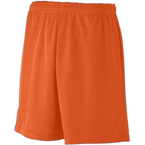 Augusta Sportswear Youth Mini Mesh League Short (734-C), Color 'Orange'