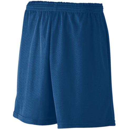 Augusta Sportswear Youth Mini Mesh League Short (734-C), Color 'Navy'