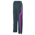 Augusta Sportswear Youth Rival Pant (7715-C), Color 'Slate/Power Pink/White'