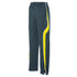 Augusta Sportswear Youth Rival Pant (7715-C), Color 'Slate/Power Yellow/White'