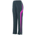 Augusta Sportswear Ladies Rival Pant (7716-C), Color 'Slate/Power Pink/White'