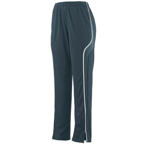 Augusta Sportswear Ladies Rival Pant (7716-C), Color 'Slate/Slate/White'