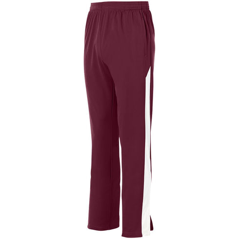 Augusta Sportswear Youth Medalist Pant 2.0 (7761), Color 'Maroon/White'