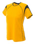 A4 Womens Color Blocked Pullover Top (NW3260), Color 'Gold/Black'