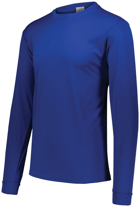 Augusta Sportswear Youth Wicking Long Sleeve T-Shirt (789-C), Color 'Royal'
