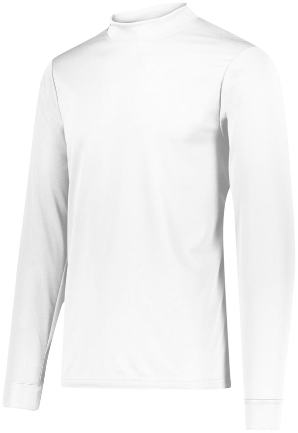 Augusta Sportswear Wicking Mock Turtleneck (797), Color 'White'