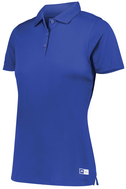 Russell Athletic Ladies Essential Polo (7EPTUX), Color 'Royal'