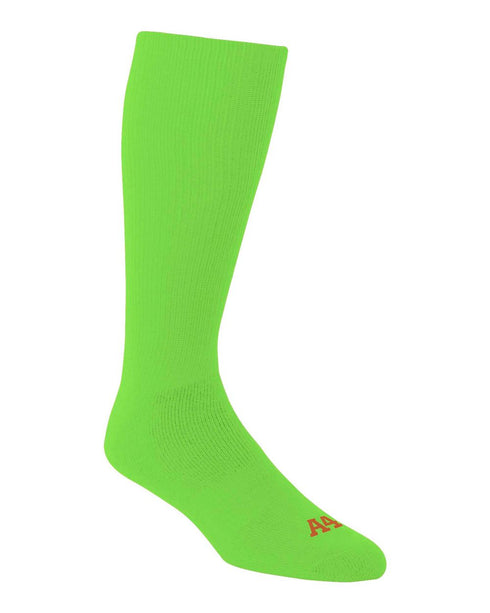 A4 Athletic / Multi-Sport Tube Socks (S8005), Color 'Lime'
