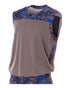 A4 Youth Camo Performance Muscle (NB2345), Color 'Royal Camo'