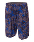 A4 8" Camo Performance Short (NB5322), Color 'Royal Camo'
