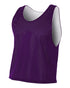 A4 Youth Lacrosse Reversible Practice Jersey (NB2274), Color 'Purple/White'