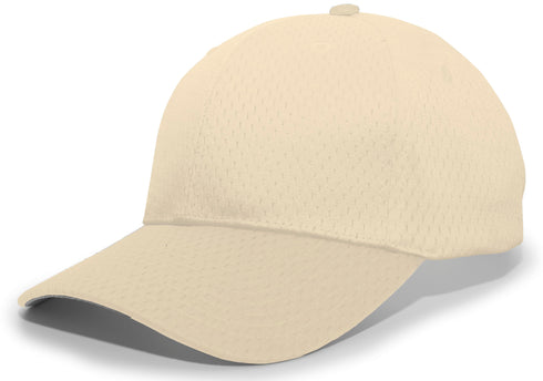 Pacific Headwear Coolport Mesh Hook-And-Loop Adjustable Cap (805M), Color 'VegasGold'