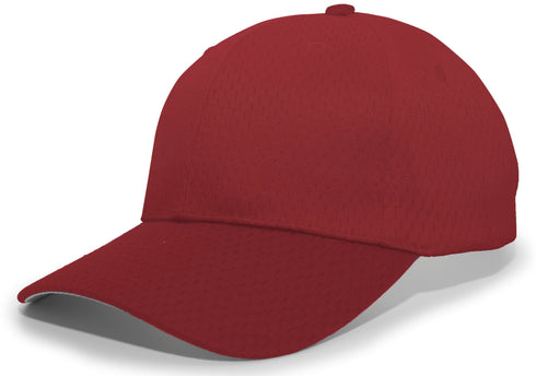 Pacific Headwear Coolport Mesh Hook-And-Loop Adjustable Cap (805M), Color 'Maroon'
