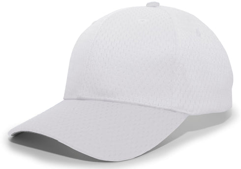Pacific Headwear Coolport Mesh Hook-And-Loop Adjustable Cap (805M), Color 'Silver'