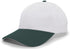 Pacific Headwear Coolport Mesh Hook-And-Loop Adjustable Cap (805M), Color 'SilverDarkGreen'