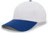 Pacific Headwear Coolport Mesh Hook-And-Loop Adjustable Cap (805M), Color 'SilverRoyal'