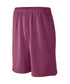 Augusta Sportswear Youth Longer Length Wicking Mesh Athletic Shorts (809), Color 'Maroon'