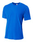 A4 Youth Spun Poly Tee (NB3264), Color 'Royal'
