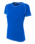 A4 Women's Raglan with Flatlock Stitching (NW3275), Color 'Royal'