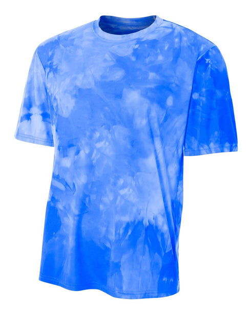 A4 Cloud Dye Tech Tee (N3295), Color 'Royal'